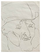 Portrait of Horace Brodzky, drawing by Henri Gaudier-Brzeska